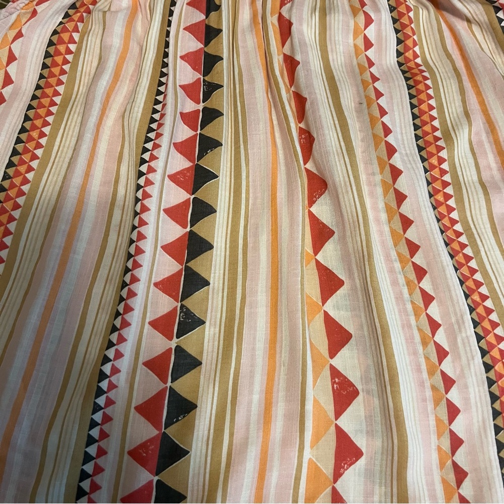 Sonoma women’s plus 1X Geometric Patterned top loose cotton blend summer - Picture 9 of 11